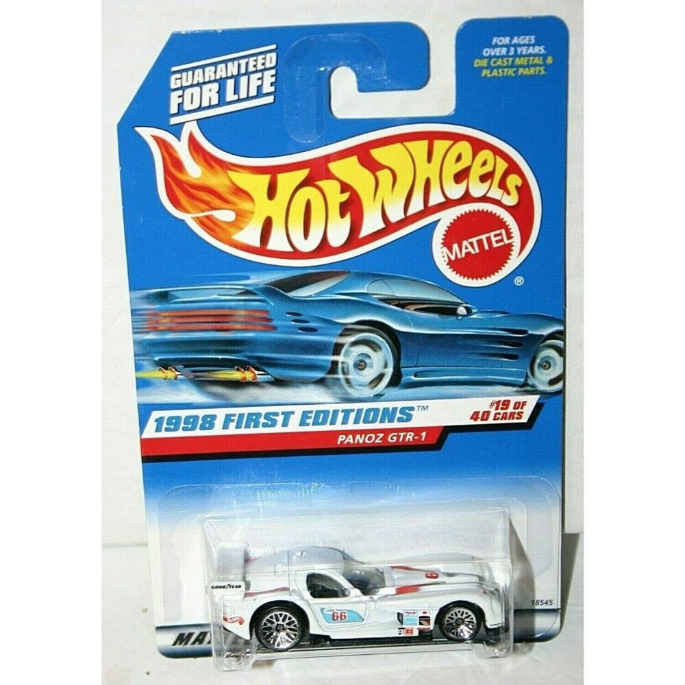 Hot Wheels 1998 First Editions Panoz GTR-1 # 657 Goodyear